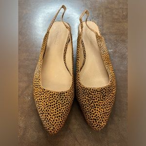 Madewell sling back shoes